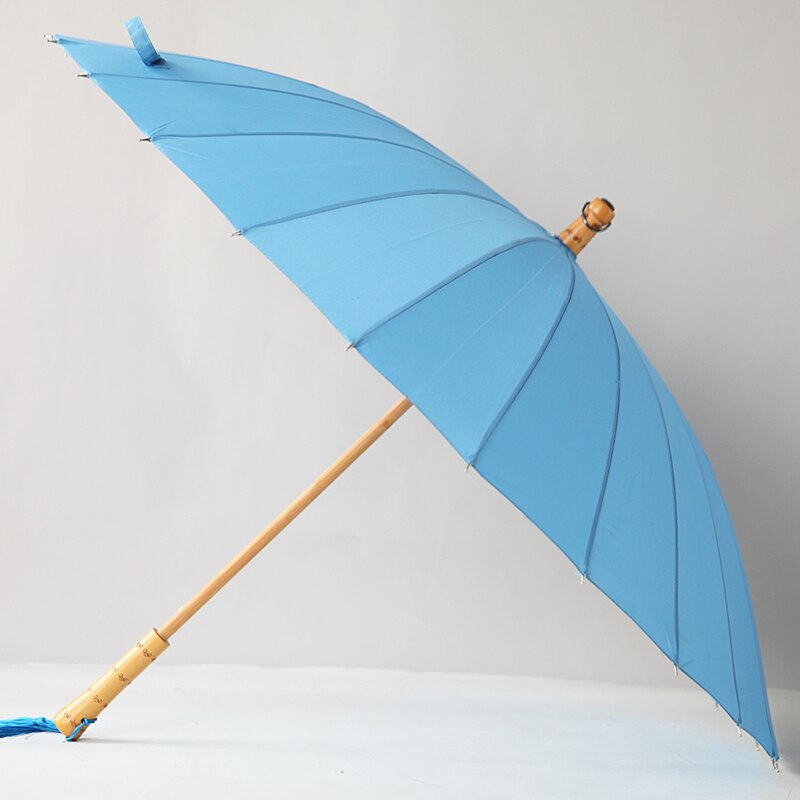 Sunshade White Simple Patio Umbrella Academy Handle Women Beach Umbrella Garden Cute Sombrilla Playa Household Products BJ50YS: style 2