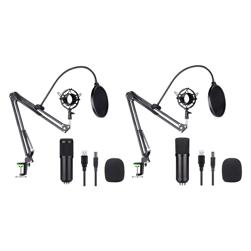 Microphone Cardioid Condenser Microphone 192KHz / 24Bit High Sampling Rate Computer Microphone