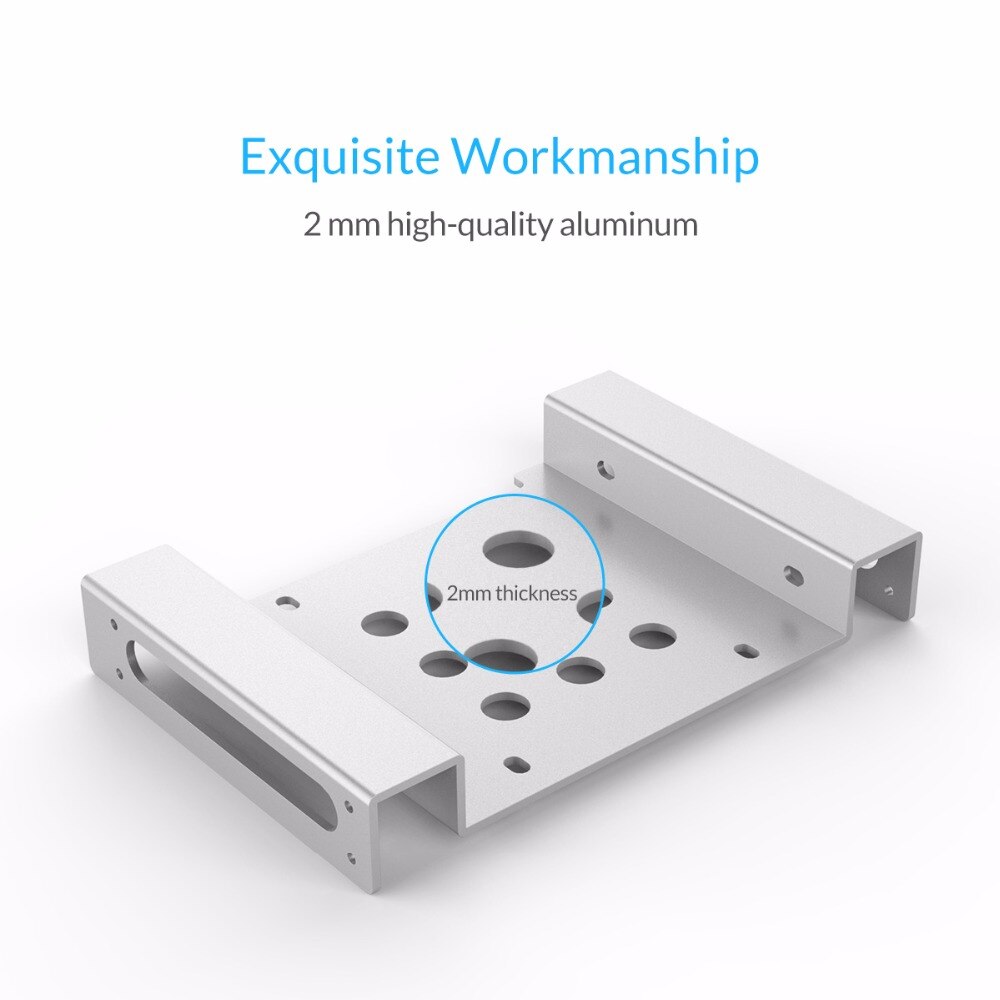 Orico 5.25 Inch Tot 2.5 Of 3.5 Inch Hard Disk Drive Mounting Bracket Dock Met Schroeven Harde Schijf Houder Voor hdd Ssd