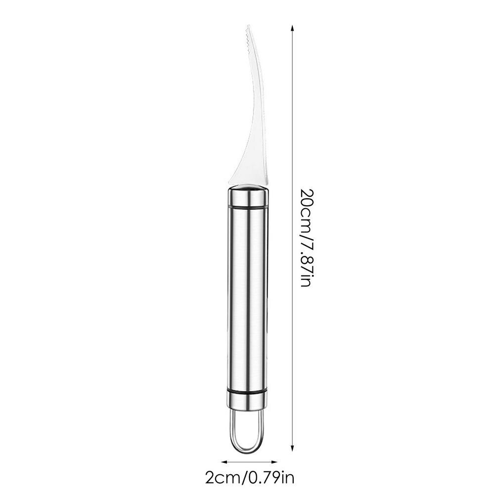 Stainless Steel Shrimp Opener To Shrimp Line Clean Up Shrimp Line Fish Belly Knife Open Shrimp Knife Peeler Shrimp Kitchen Tool