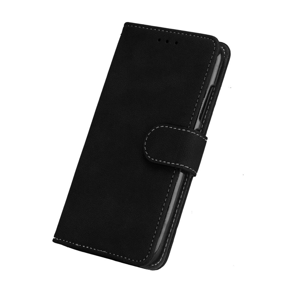 Wallet Pu Coque Cover 5.5For Asus Zenfone 2 Ze551ml Case For Asus Zenfone 2 Ze551Ml Ze550Ml Ze500Cl Phone Back Coque Cover Case: For Ze500Cl / Black