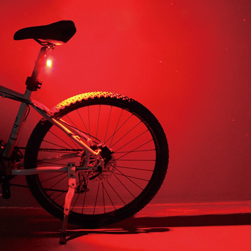 Waterdichte Fiets Licht Achterlicht Led Fiets Achterlicht Mountainbike Fietsen Achterlicht Veiligheidswaarschuwing Licht Fiets Accessoires