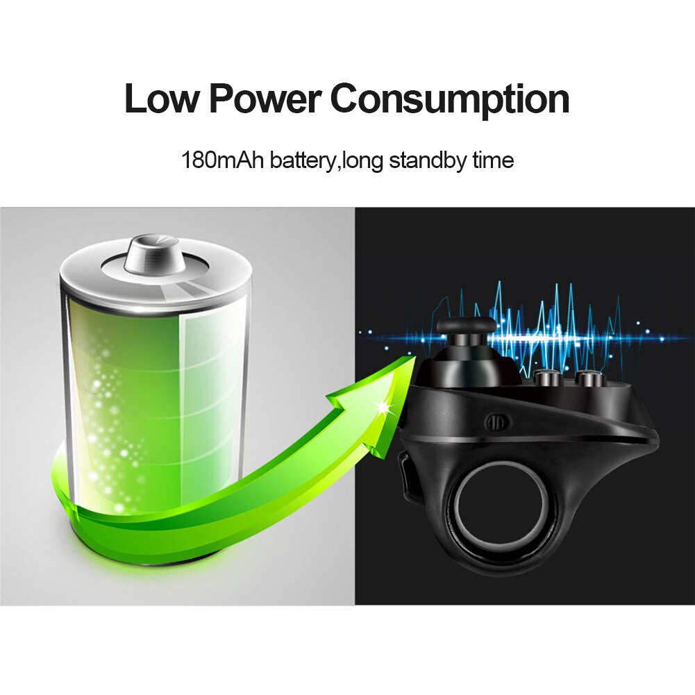 R1 Ring shape 3D 4.0 VR Controller Wireless Gamepad Joystick Gaming Remote Control for lOS Android smartphone