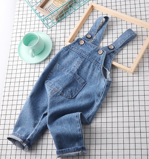 80-100 cm höer neue frühling Baby jungen Denim Schlauch 1 pc stil Kleinkind Denim insgesamt freundlicher Jeans: 18m