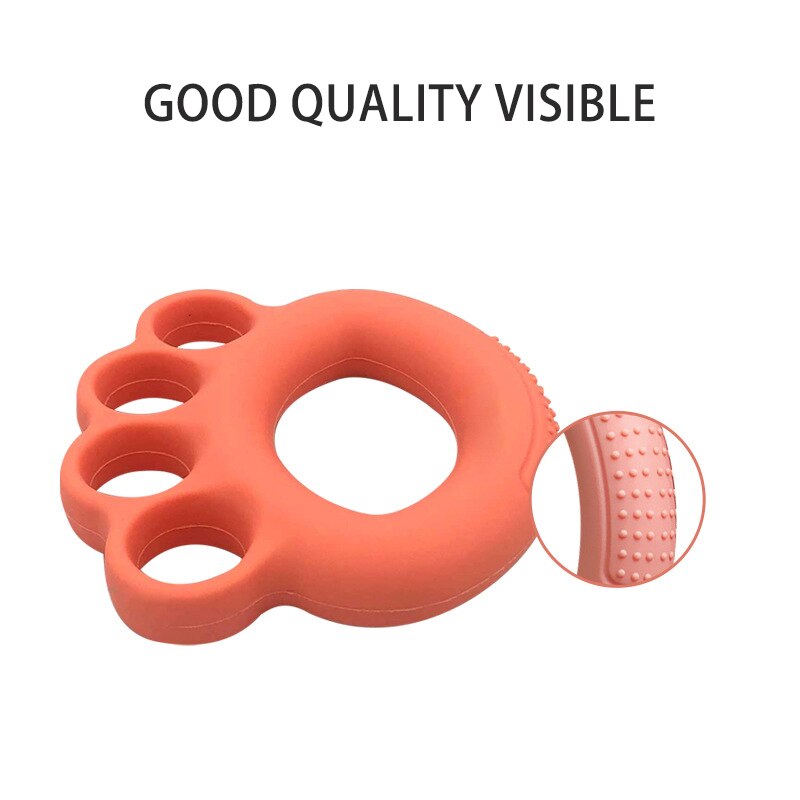 Siliconen Vier-Vinger Grijper Vinger Grip Ring Vinger Krachttraining Apparaat Fitnessapparatuur