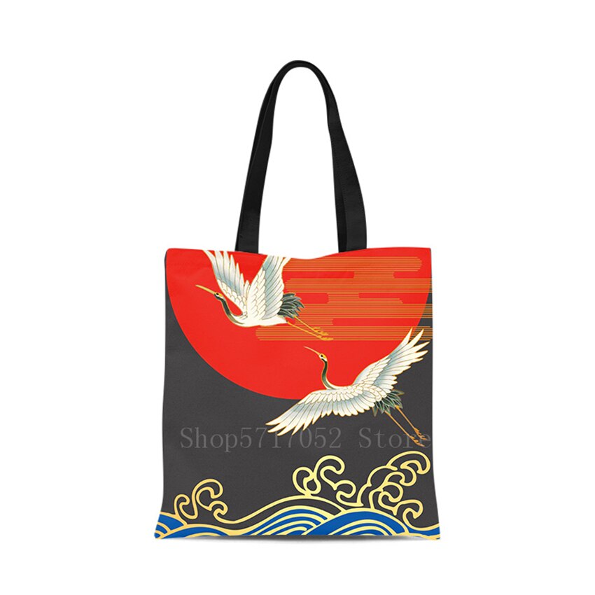 Ukiyo-e-Kimono japonés para mujer, traje de pijama de grulla Vinatge Yukata, abrigo + Top + Pantalones, ropa asiática Haori Samurai Harajuku, 3 uds.: Color4