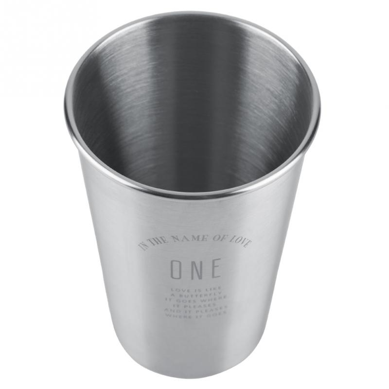 1PCS Rvs Cups Wijn Bier Koffie Cup Whisky Melk Mokken Outdoor Reizen Camping Cup
