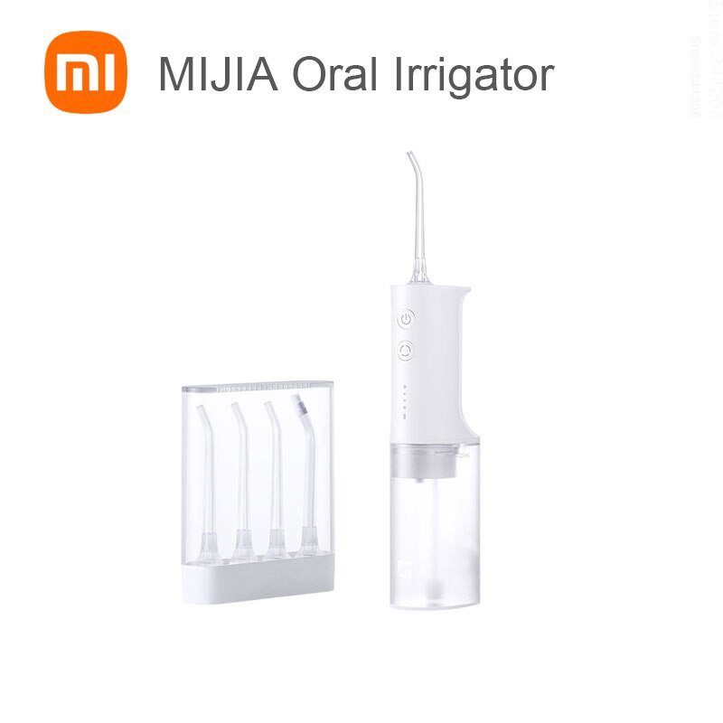 XIAOMI MIJIA – irrigateur buccal Portable MEO701, blanchiment des dents, jet d&#39;eau, nettoyeur de dents buccal, waterpulse, 200ML, 1400/min: MIJIA MEO701