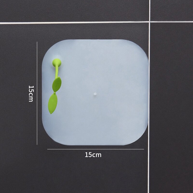 Tauge Afvoerputje Geur Proof Wc Afvoerputje Huishouden Anti Blokkeren, insect Proof En Anti Geur Afvoerputje Cover: WHITE