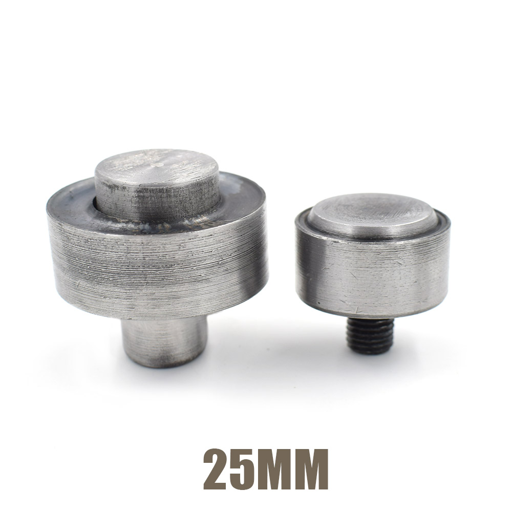 3.5mm-40mm hulhuller i metal. nitte. knap. formemaskine til knapper. værktøj til montering af øjer. metal stomatal matricer: 25mm