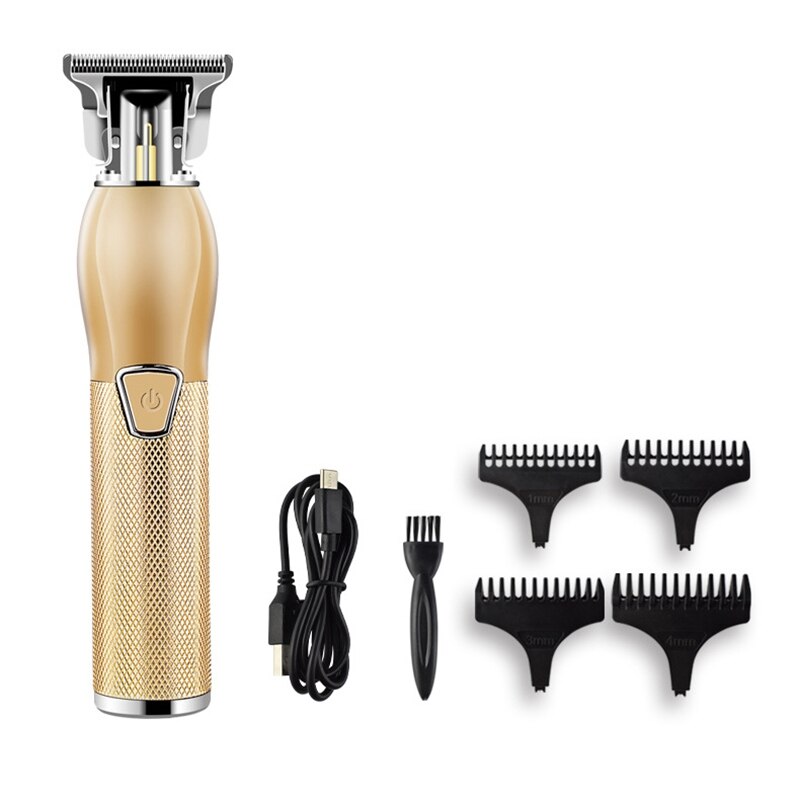 Hair Clippers, Cordless Outlining Trimmer Hair Cuttings Kit,T-Blade Close Cutting Outliner Trimmer for Men