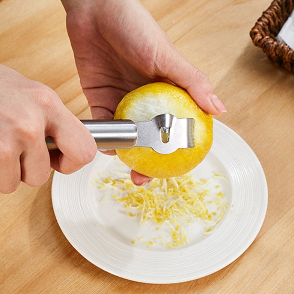Stainless Steel Fruit Citrus Lemon Peeler Cutter Slicer Grater Kitchen Gadget Fruit &amp; Vegetable Tools