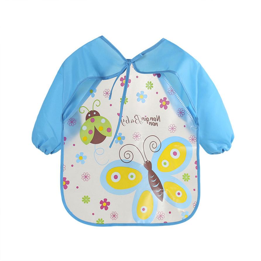Bavoirs et bavettes de bébé | Vêtements à bavette, EVA, imperméables, à manches longues, dessins pour enfants, accessoires d'alimentation, bavoirs de bébé pour bébés 18Jul8