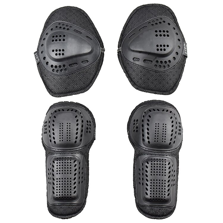Motorfiets Beschermende Kleding Motorkleding Anti-Val Ingebouwde Beschermende Kleding Vier-Delige Set Schouderstuk Elleboog bescherming 1