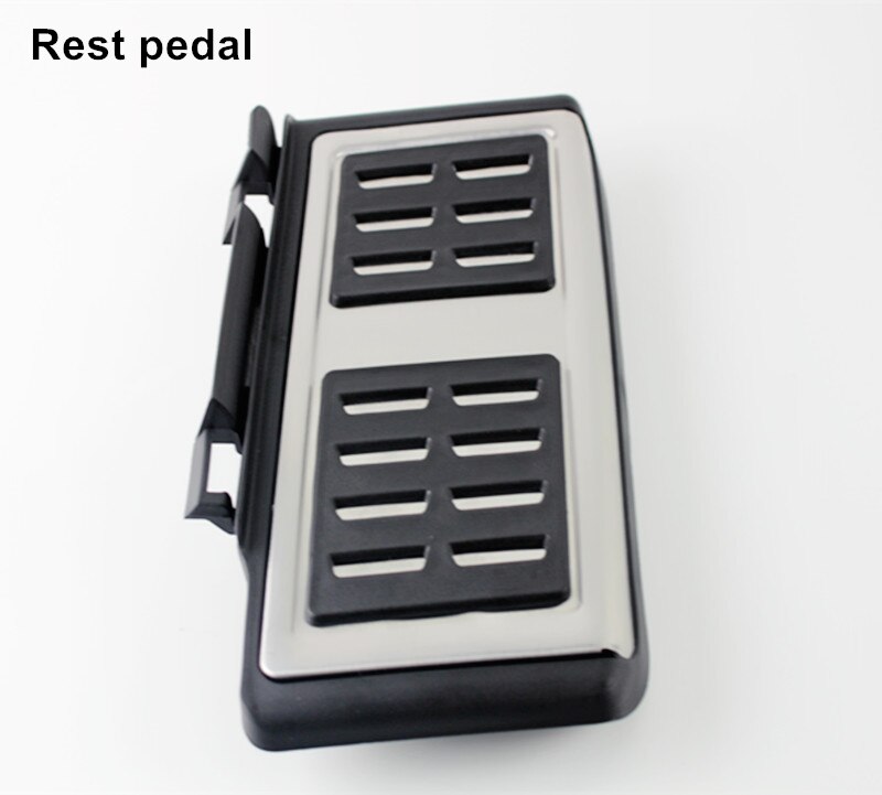 For Skoda Karoq AT MT Accelerator Pedal Brake Gas Footrest Rest Plate Car Styling Accessories: Rest Pedal 1pc