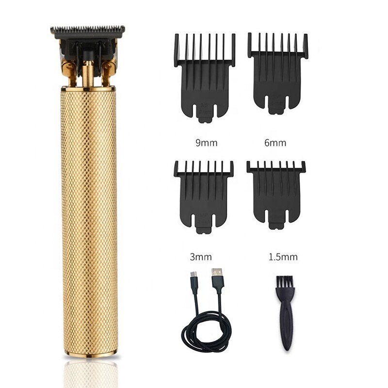 JM700AL elektryczna maszyna tnąca robić włosów z niskim poziomem hałasu akumulator bezprzewodowy blisko cięcia T ostrze włosów mężczyzna trymer robić brody: biały