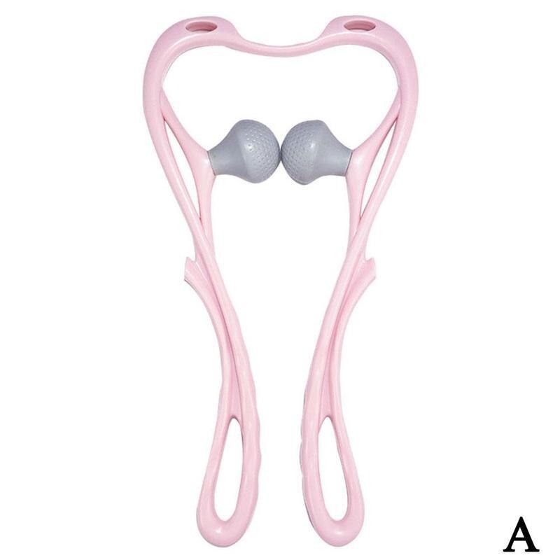 Pressure Point Therapy Neck Massage Tool Pressure Relieve Massage Self Point Dual Massager Tool Roller Shoulder Trigger Nec O7P5: A