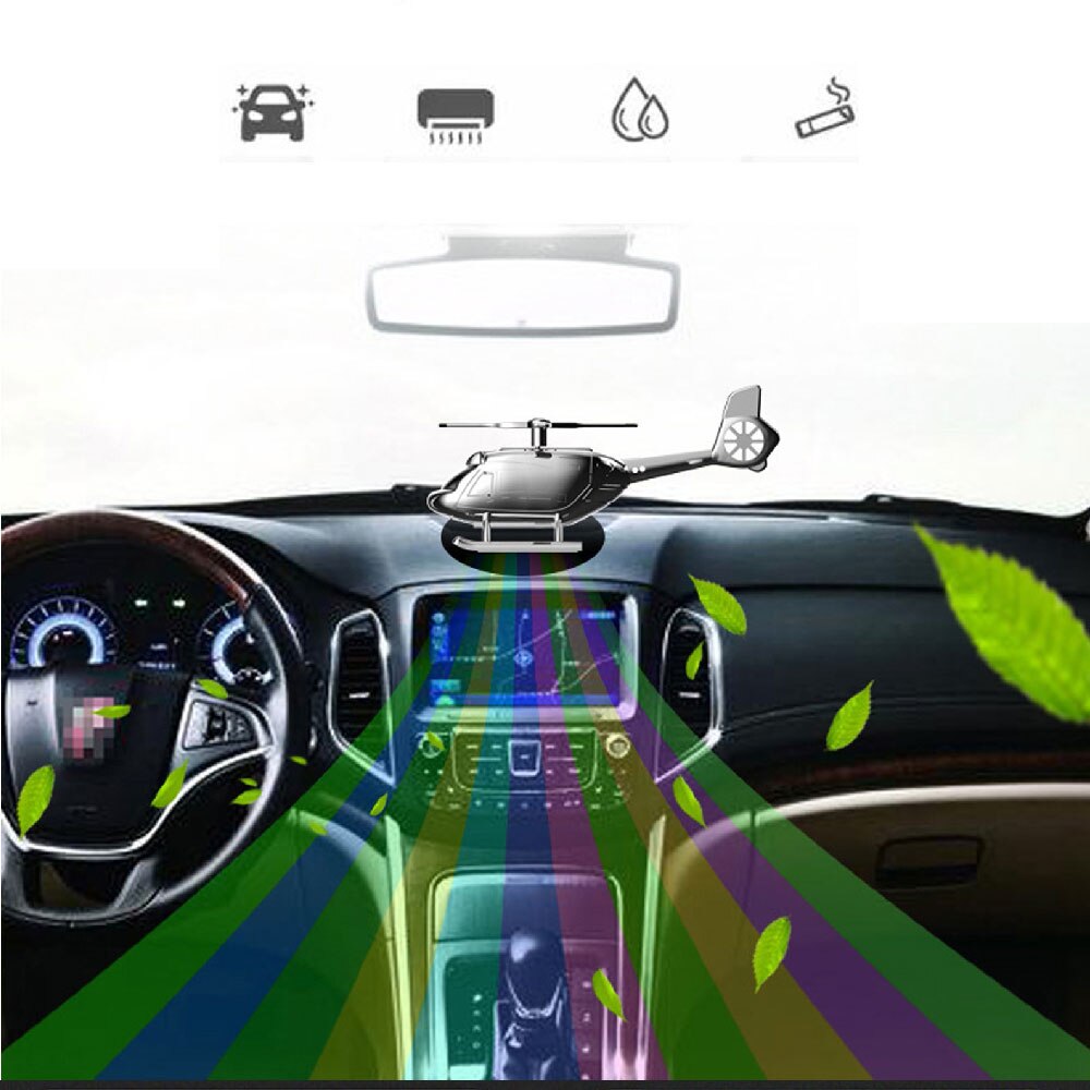 Dekoracja samolotu samochodowego aromaterapia odświeżacz powietrza helikopter prezent odświeżacz robić samochodu słonecznego zapach samochodu samolot ornament samochód stylizacja