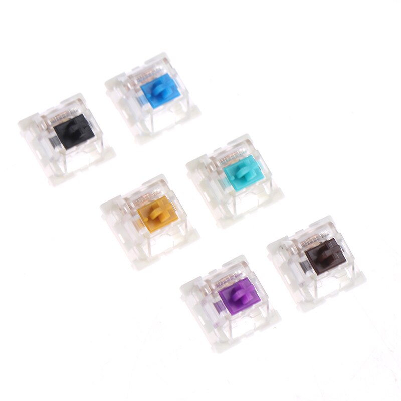 10Pcs/lot Outemu Mx Switches 3 Pin Mechanical Keyboard Black Blue Brown Switches