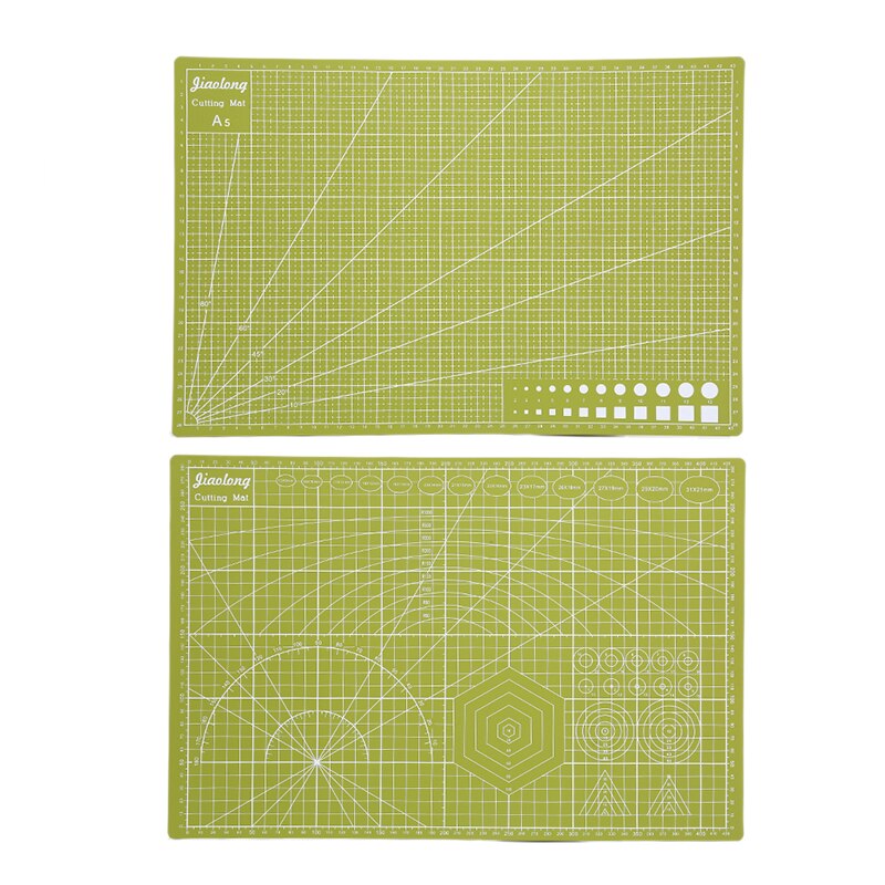 1pc A5 Multifunction Pvc Self Healing Cutting Mat Cutting Pad Board Paper Cutter Knife DIY Craft Tools Office School Supplies: H