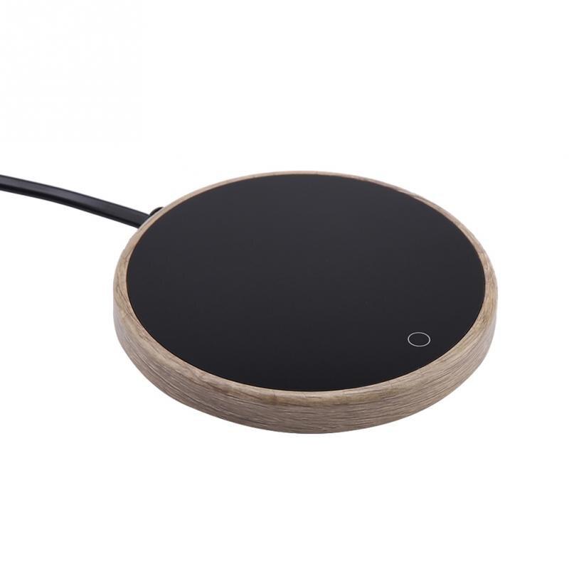 Posavasos termostático Calentador de vasos de 220-240V, calefacción eléctrica de 15W, calentador de bebidas para biberones