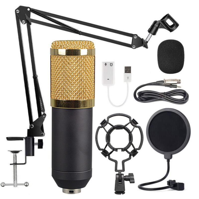 Microphone Scissor Arm Stand Bm800 Holder Tripod Microphone Stand With A Metal Spider Cantilever Bracket Universal Shock Mount: ZY002-9