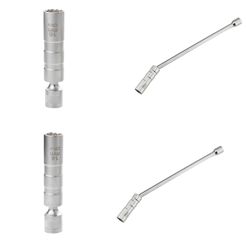 Thin Wall Spark Plug Socket Extension 3/8-Inch Square Drive Magnetic Socket