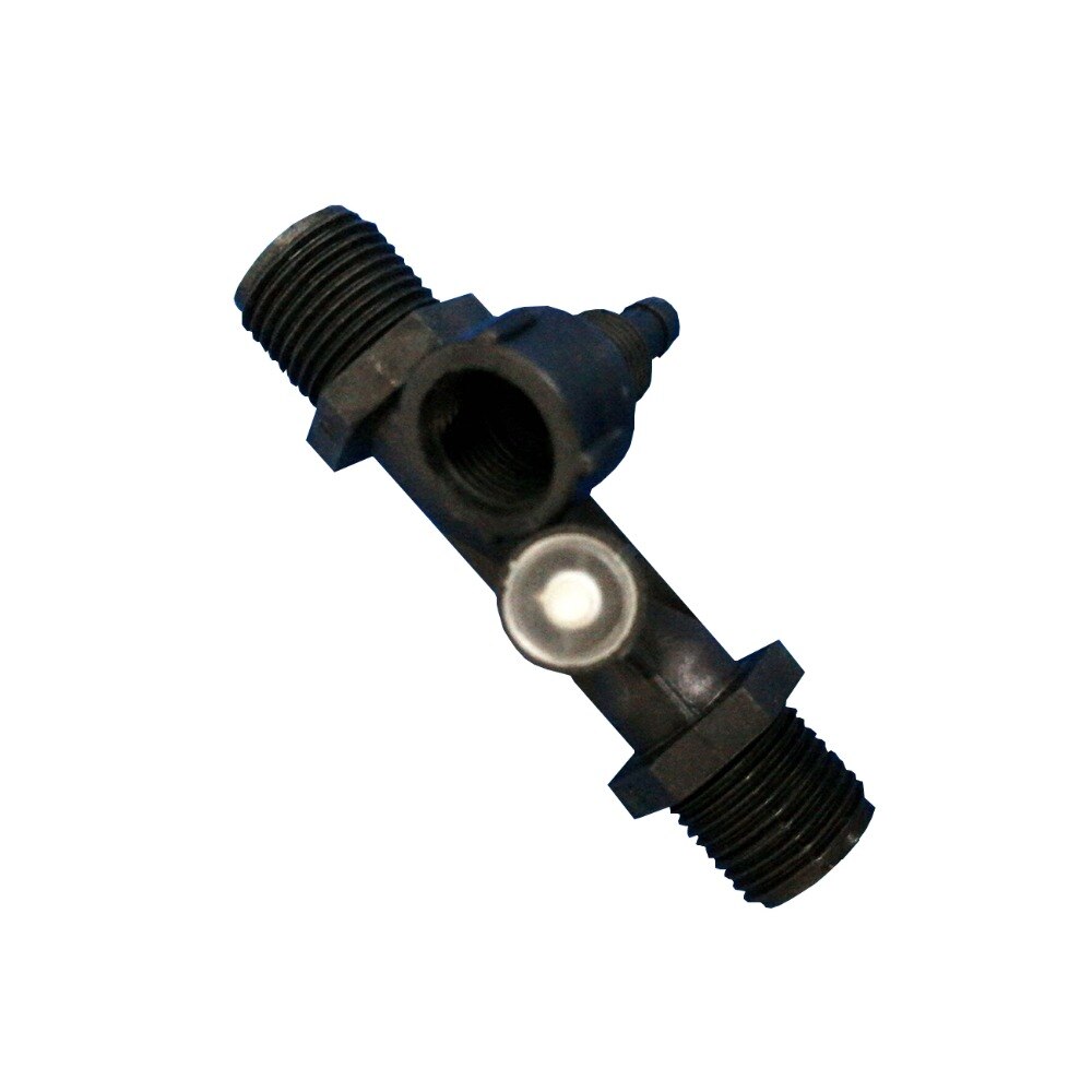 PVDF 1/2" venturi injector connector mixer injector venturi para ozono black ozone proof KH-A25100 DGOzone