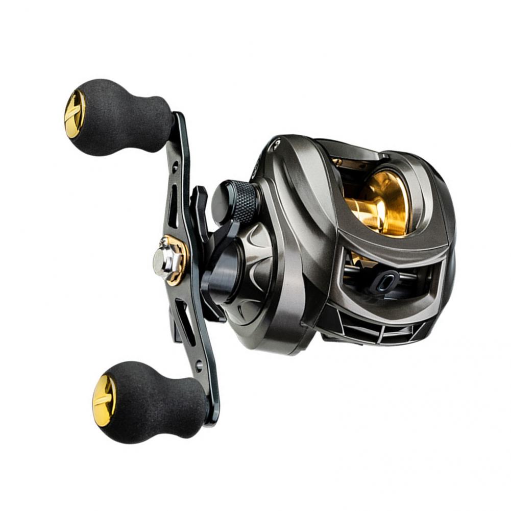 Versatile Baitcast Reel Smooth Non-Knotted Lightweight Baitcasting Explosion-Proof Line Water Wheel