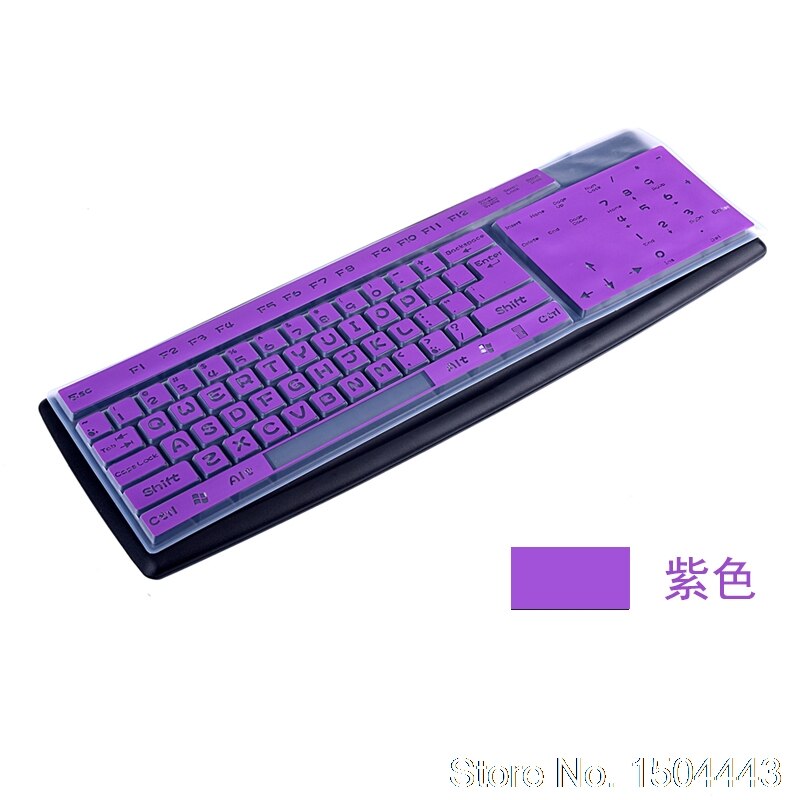 CaseBuy Universele Anti Stof Waterdichte Siliconen Gel Toetsenbord Toetsenbord Cover Protector Skin voor PC Computer Desktop (Clear
