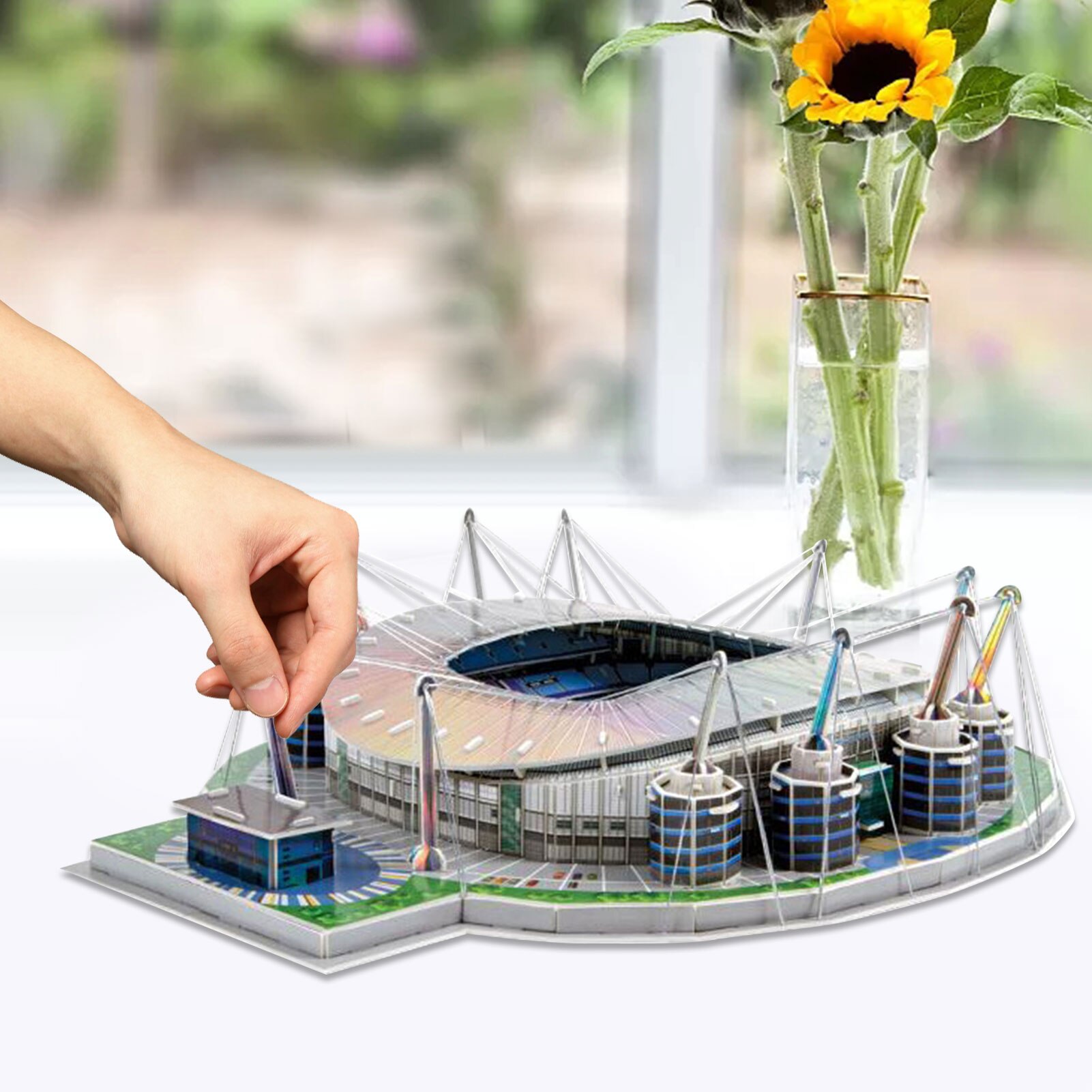 3D Stadium Puzzel Stadion Model Building Kit Voor Kinderen Volwassenen