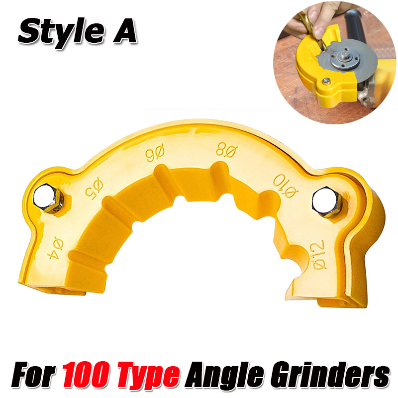 Drill Bit Sharpener Upgrade Multipurpose Drill Sharpener Angle Grinder Drill Bit Sharpener Power Drill Bit Grinding Tool: Brown