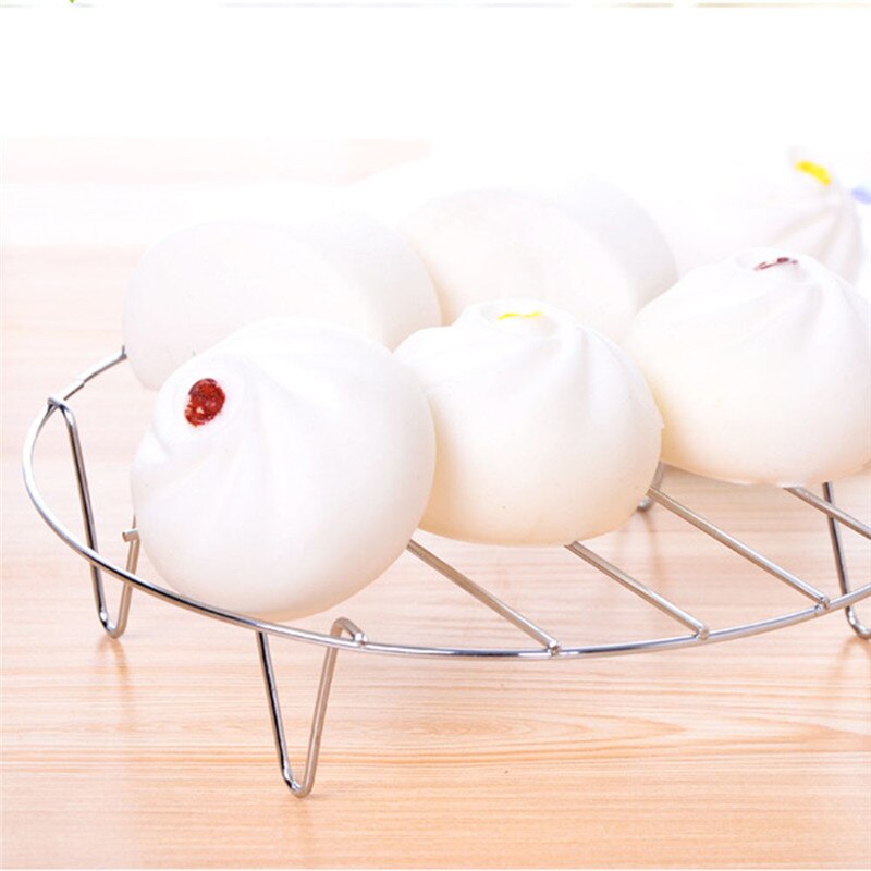 8 Inch Steaming Rack Cooking Rack Round 304 Stainless Steel Baking and Cooling for Air Fryer Pressure Cooker Canning