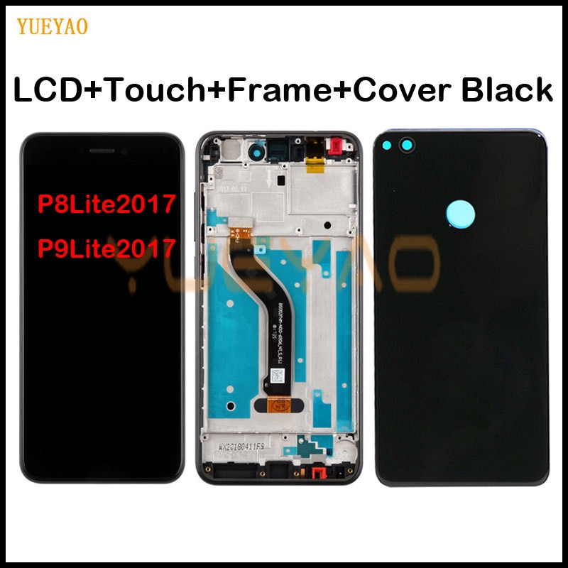 LCD+Frame For HUAWEI P8 Lite Lcd Display Screen Replacement For Huawei P9 Lite LCD SCreen PRA-LA1 PRA-LX1