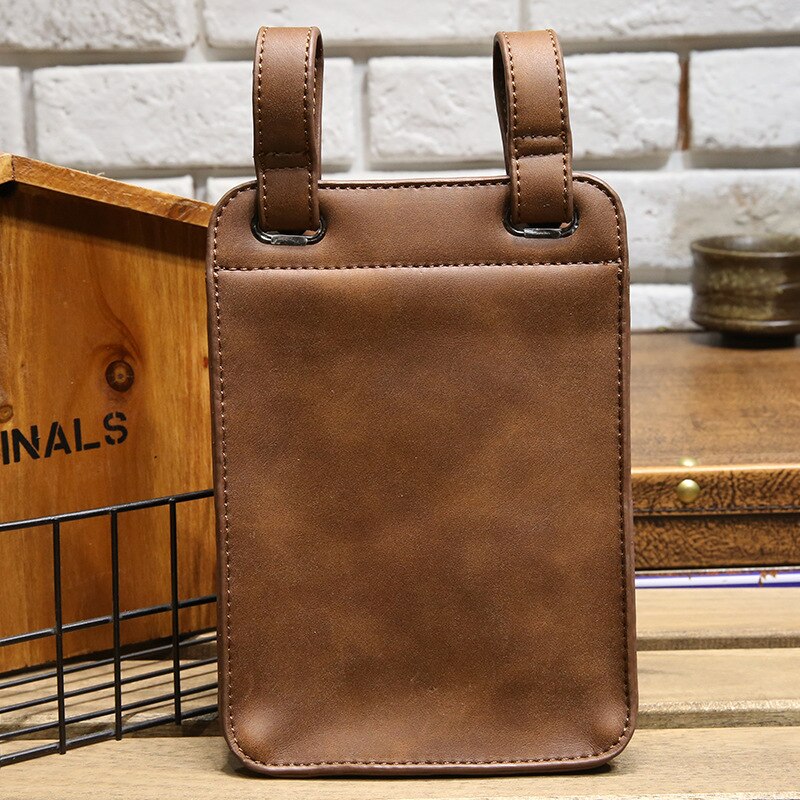 Multi-functional Single-shoulder Small-pocket Change Mobile Phone Bag for Men's Single-shoulder Small-bag for Men and Women