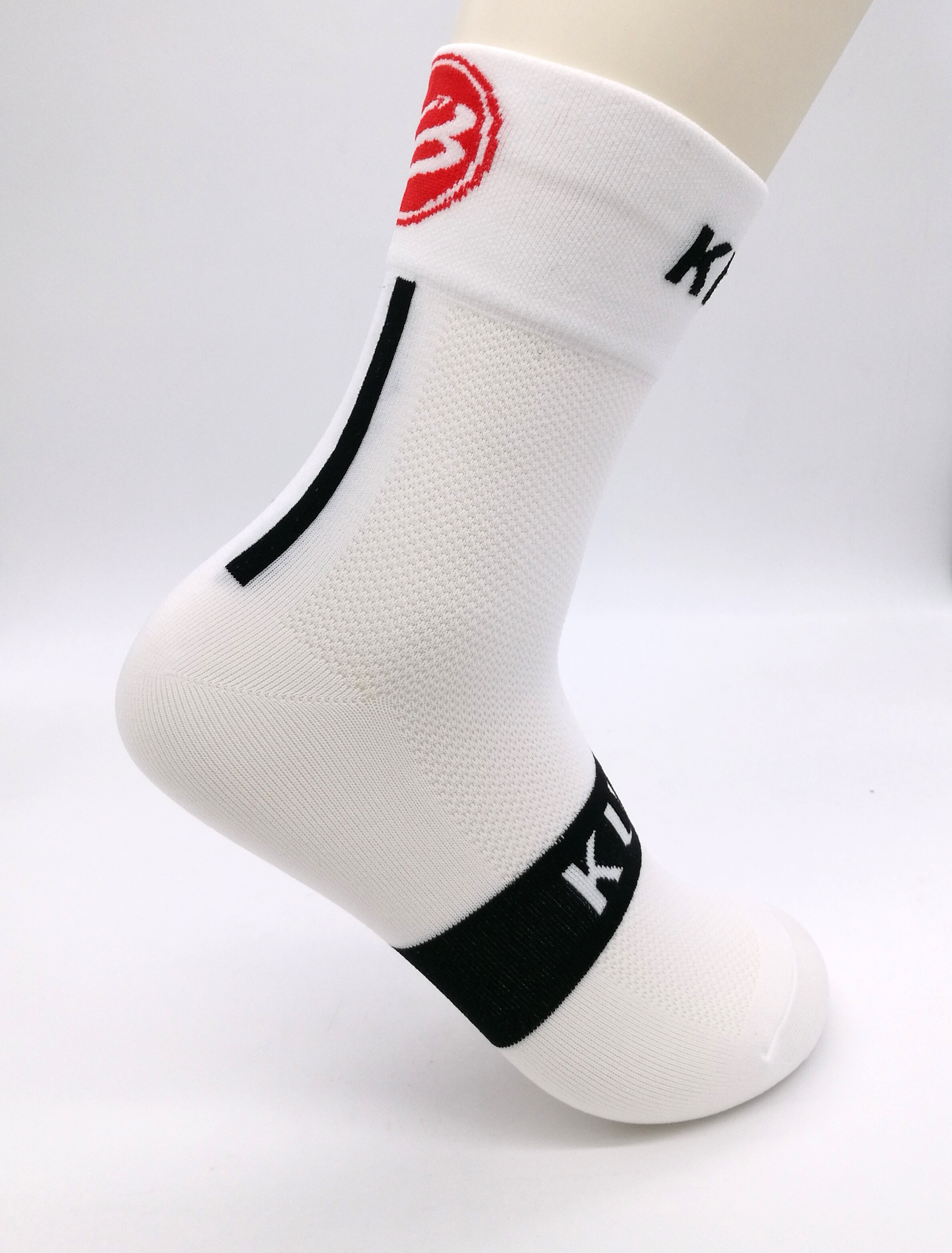 Professionele Sport Sokken Ademend Road Fiets Sokken/Mountainbike Sokken/Racing Fietsen Sokken: Black