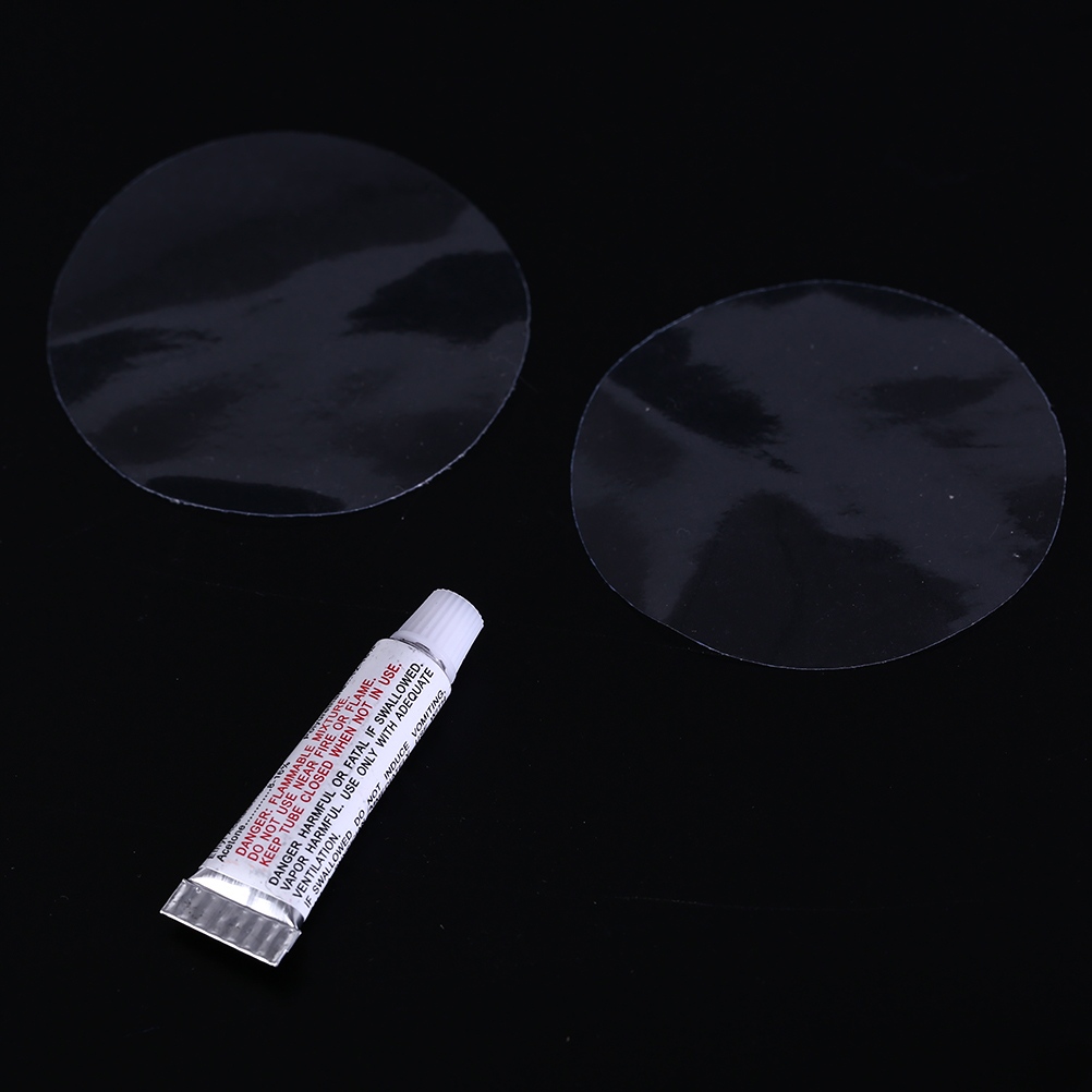 PVC Puncture Repair Patch Glue Kit Adhesive For Inflatable Toy Swimming Pools Float Air Bed Dinghies