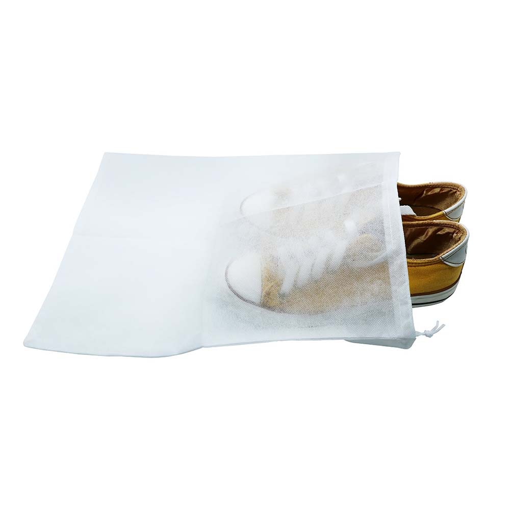 10 Stks Stof Schoenen Boot Stofdicht Organizer Opbergtas Houder Case Pack Pouch Wit Voor Reizen Camping Carrying Beschermen Schoenen