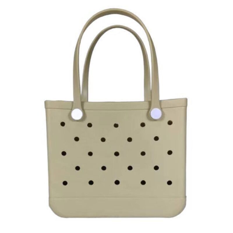 Boggs Bag Extra Large Tote Shoulder Handbag EVA Rubber Waterproof Basket Women Tote Boggs Bag for Travel: S / VIOLET/紫罗兰