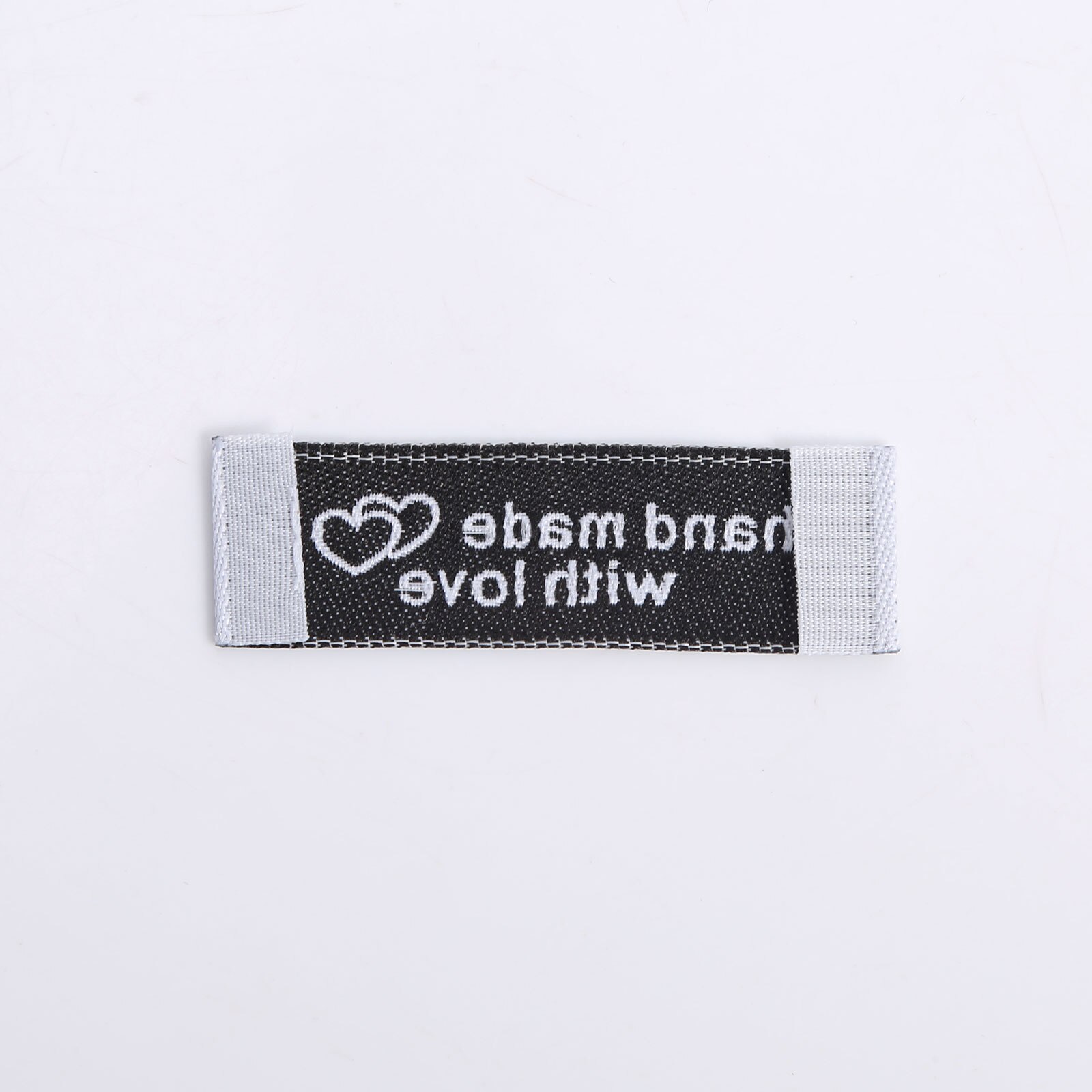 100 Naaien Labels Patches Handgemaakte Met Liefde Etiketten Voor Kleding Handgemaakte Fiber Diy Labels Voor Hoed Tassen Naaien Garment Accessorie