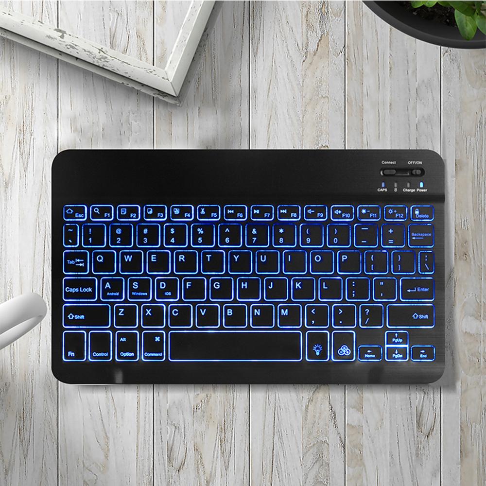For IOS Android Windows System Universal Keyboard for iPad Xiaomi Samsung Mini Ultra Slim Portable Wireless Bluetooth Keyboard