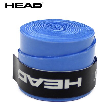 10 Pcs Original HEAD Tennis Overgrip Tennis Racket PU Tenis Sweatband antivibrador Grip Padel Tenis Raquete Padel Tennis Grip 10: Sticky Blue