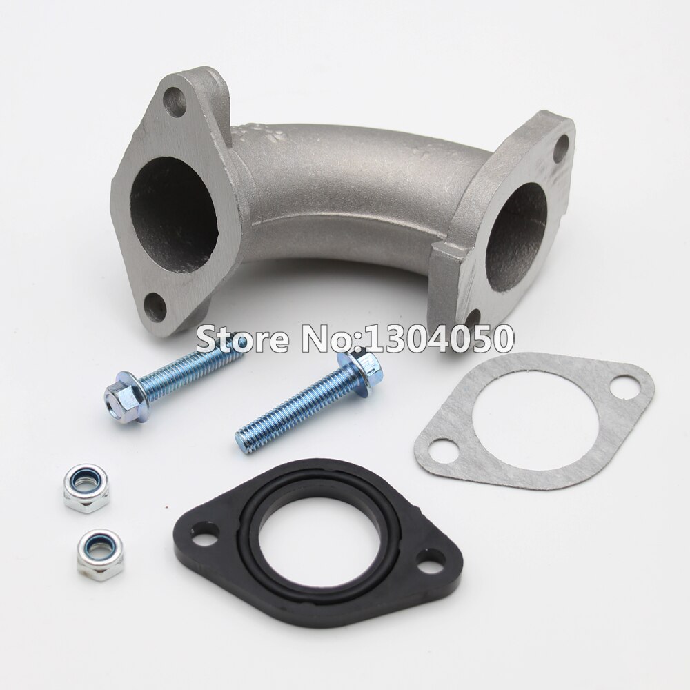 Intake Manifold Pipe 26mm Carburetor intake Manifold Gasket Spacer Screw 110 125 140 150CC Kazuma ATV Lifan YX Dirt bike 56-2 FA