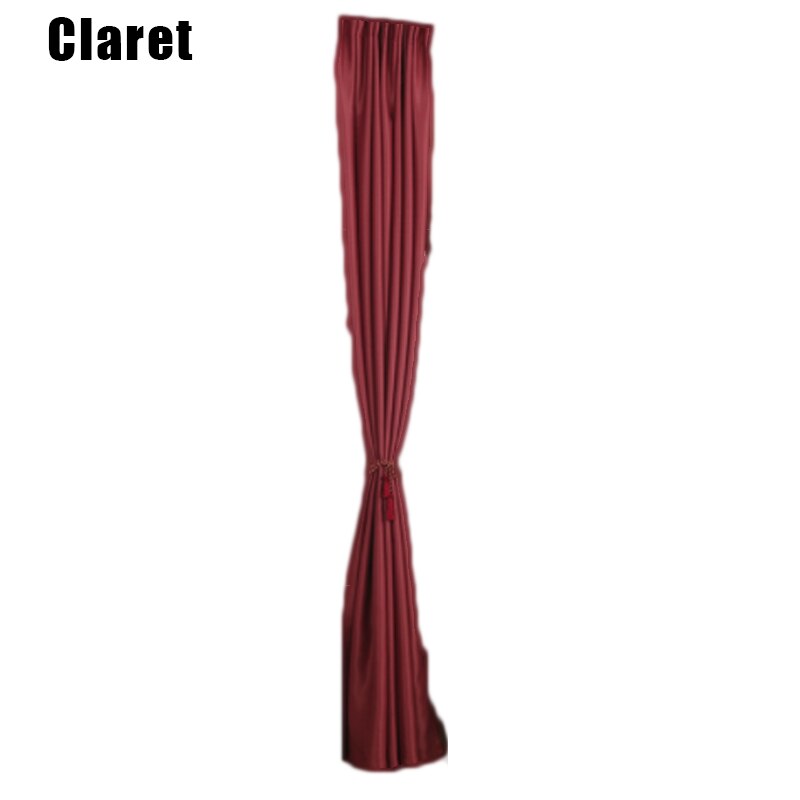 Korkea varjostus pimennysverhot olohuoneeseen makuuhuoneen ikkunaverhot kankaat valmiit verhot kaihtimet yleensä: Claret / 1 x 2.1m