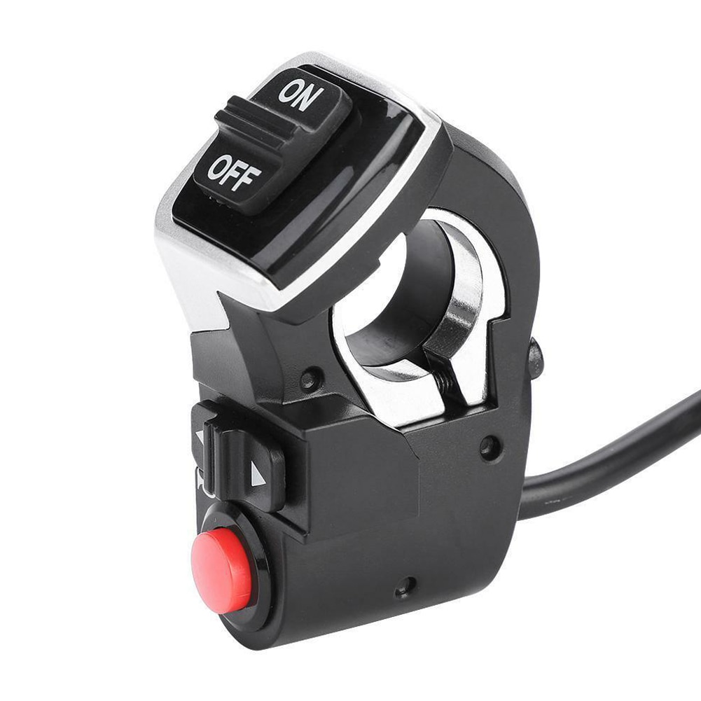 Blinklys baglygte kontakt led baglygte 3 in 1 kontrolkontakt elcykel scooter afbryder tilbehør