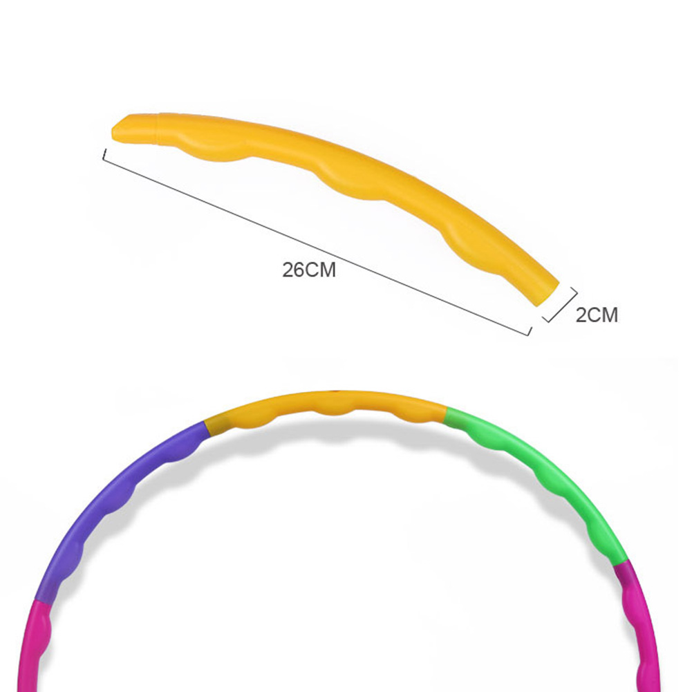 Weighted Yoga Waist Exercise Sports Fitness Hoops Children Gymnastics Loops Ring Exerciser Equipments Gym Training