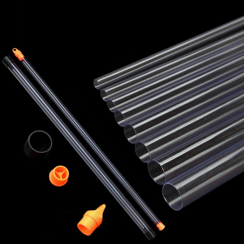 Fishing Float Packing Tube Fishing Bobber PVC Buoy Floats Fishing Protection Storage Tube Portable Boya Pipe Fishing Tackle Tool