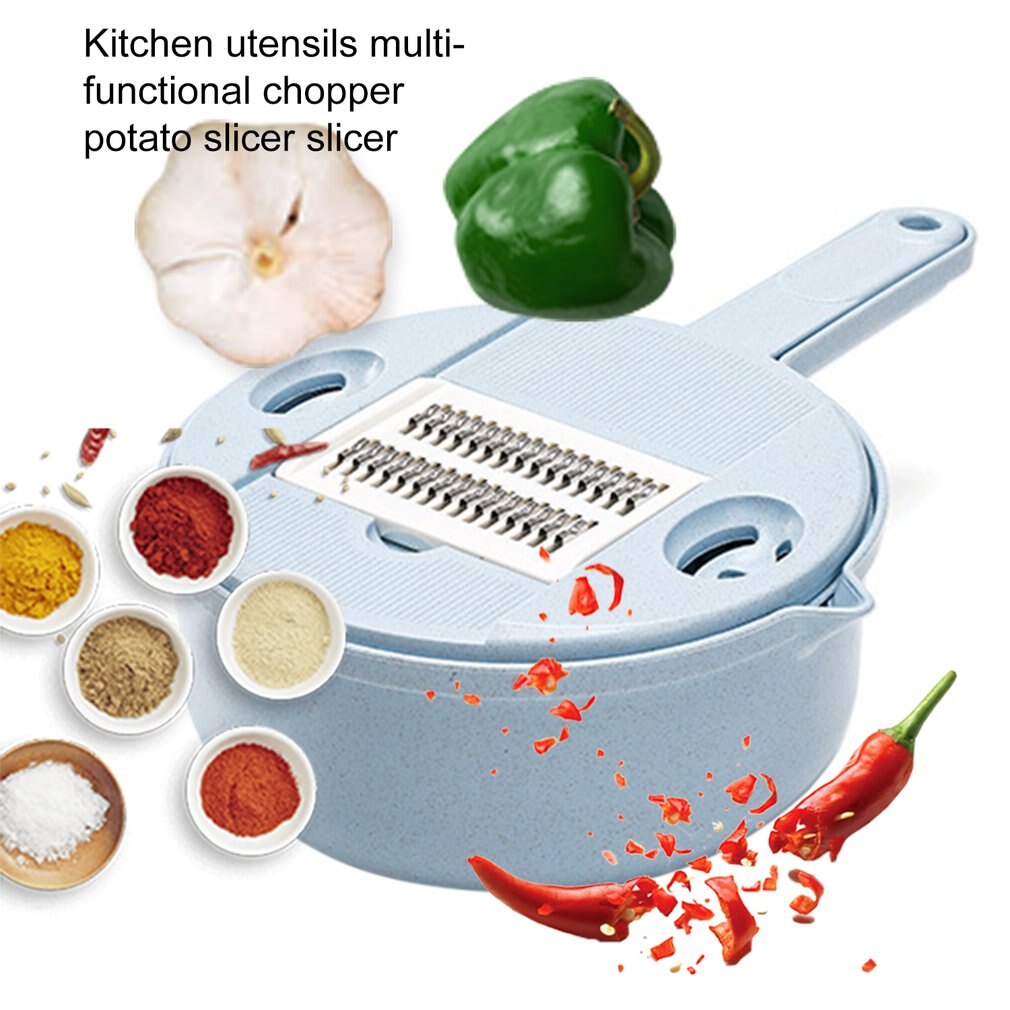 Grøntsag frugt værktøj køkken gadgets rivejern skære rivemaskine hvidløg kød hakker gulerod kartoffel udstikker salatmaskine