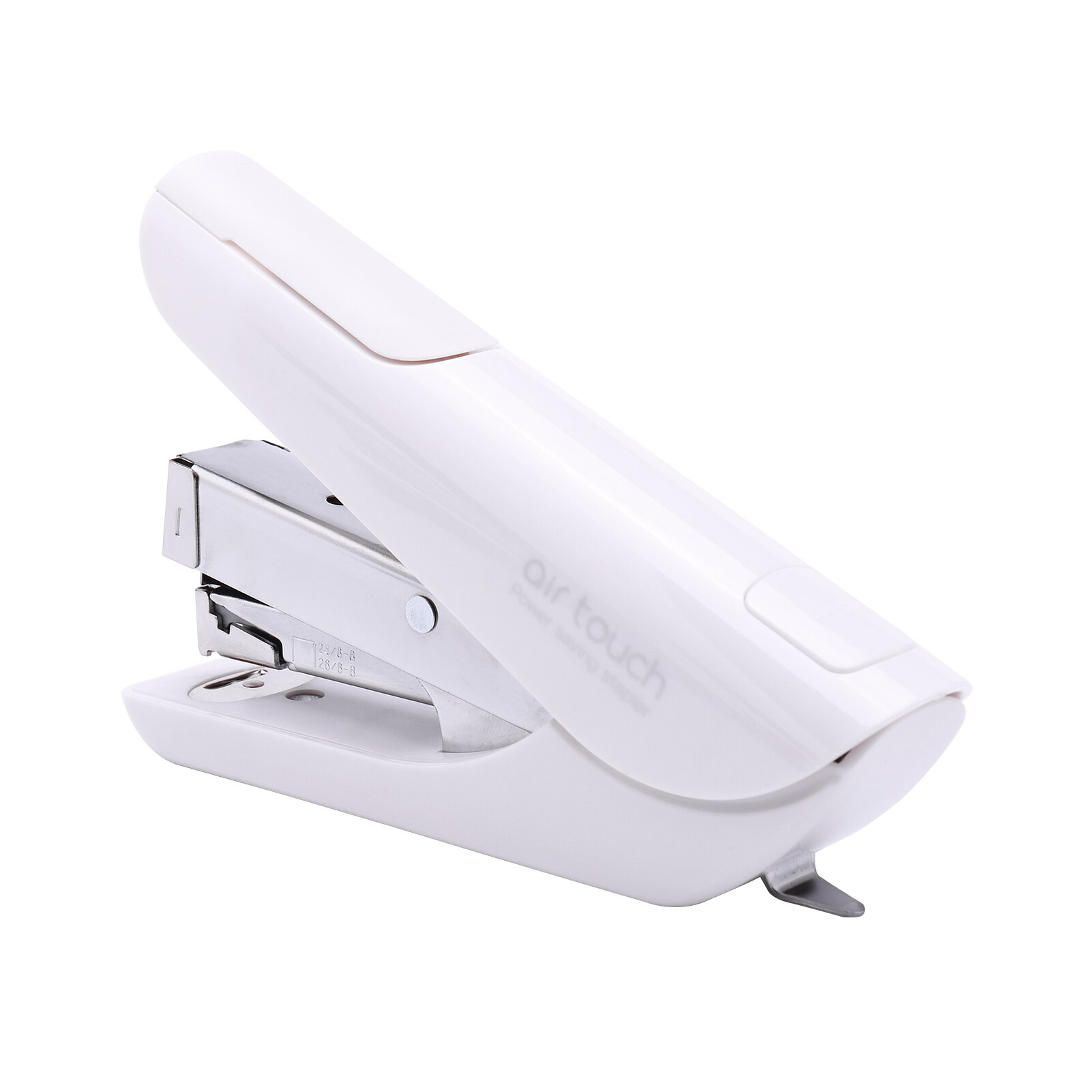 Desktop Stapler 20-40Sheet Capacity for Paper Binding Reduced Effort Suitable for 24/6 26/6 Staples for School Office Supplies: 2-20 sheet White