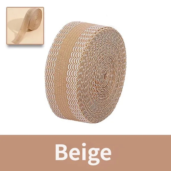5M Zelfklevende Broek Plakken Opstrijkbare Zoom Tape Broek Benen Rand Reparatie en Verkort Gereedschap DIY Naaien Stof Kleding Accessoires: XL / Licht Geel